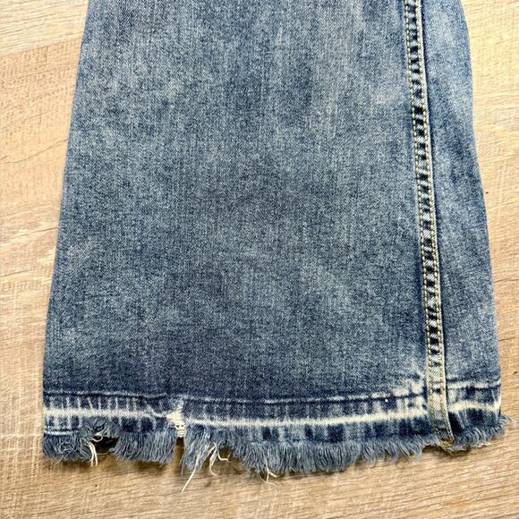 Shyanne Light Blue Flare Western Bootcut Jeans - Picture 4 of 9